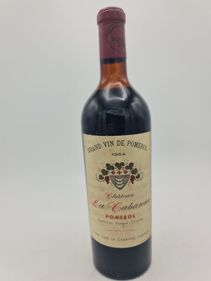 Chteau La Cabanne Grand Vin de Pomerol 1964
